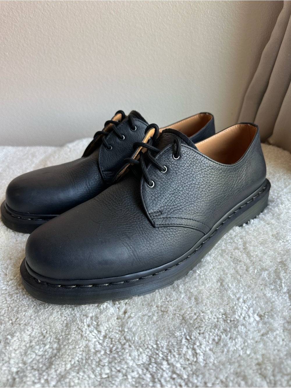 Dr. Martens 1461 Black Leather 3-Eye Oxford Shoes Men's US 13 UK 12 EU 47